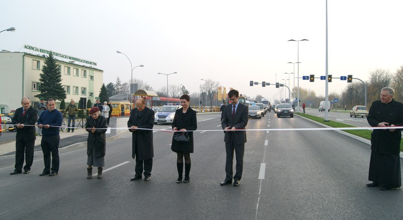 Prezydent i mieszkańcy uroczyście otwierają ul. Lubelską